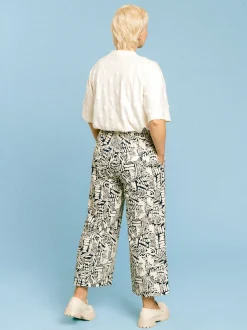 Alessia Culottes Housut, Atrium Navy