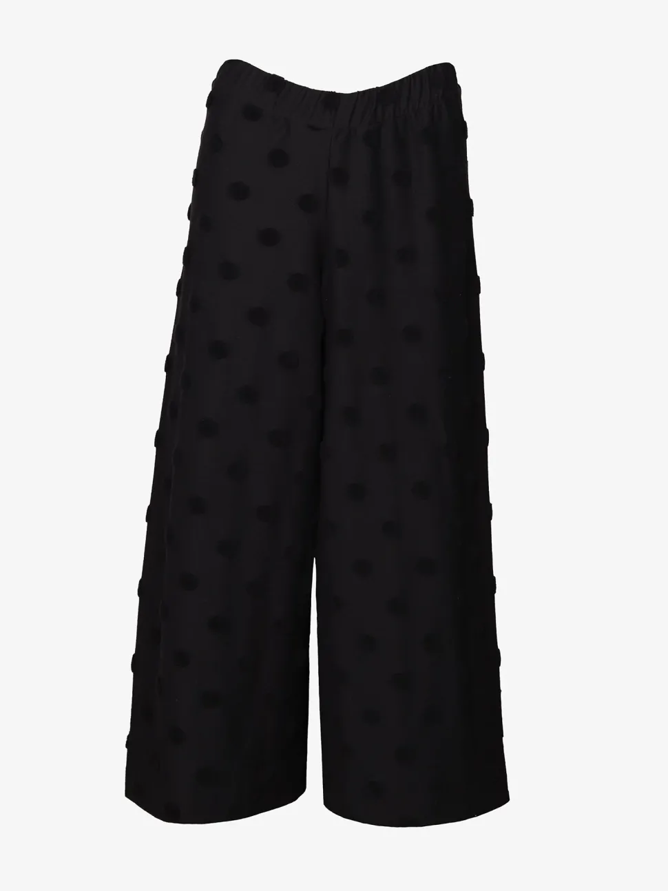 Alex Culottes Housut, Black Big Dot