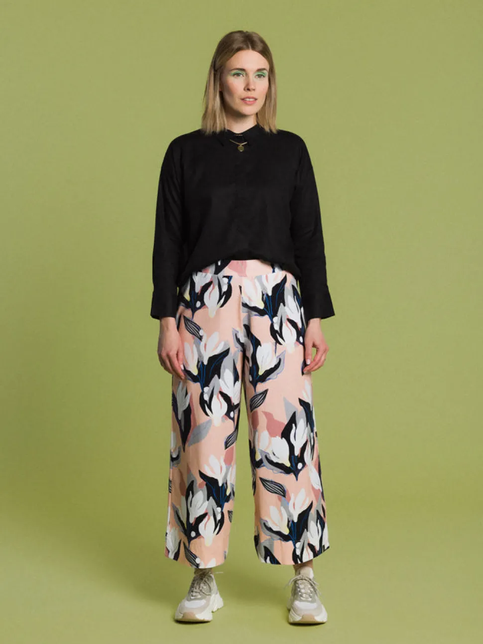 Alex Culottes Housut, Flowertile