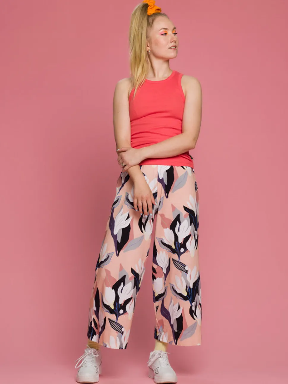 Alex Culottes Housut, Flowertile