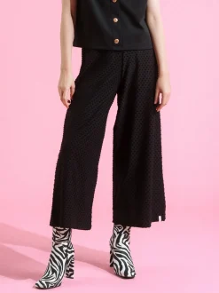 Alex Culottes Housut, Musta Dot