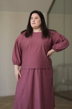 Ana Hame, Rose Brown Dot