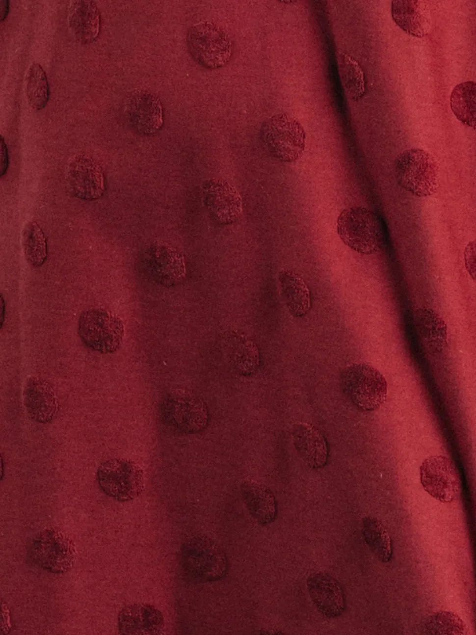 Big Dot Neulosrulla 2 m, Wine Red