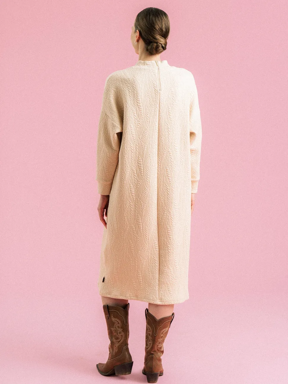 Bonnie Mekko, Wild Jacquard, Light Beige