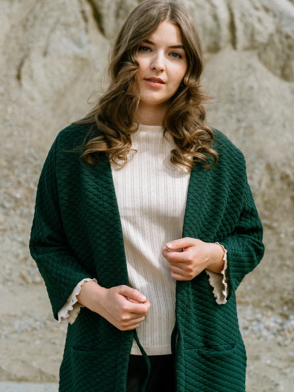 Bubble Oversize Takki, Green