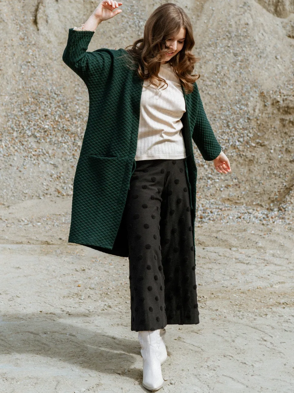 Bubble Oversize Takki, Green