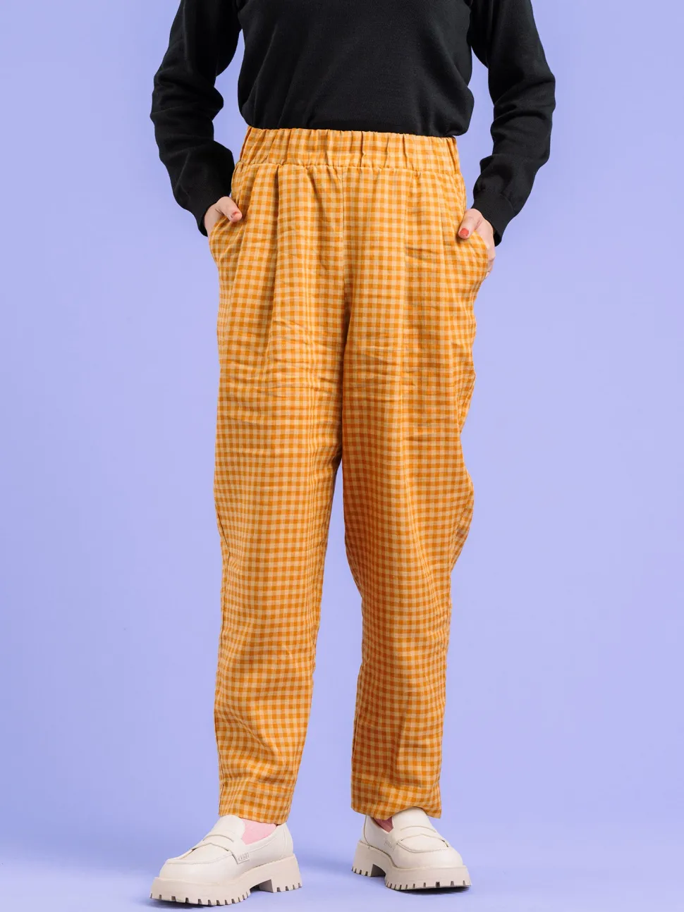 Miles Pellavahousut, Gingham Orange