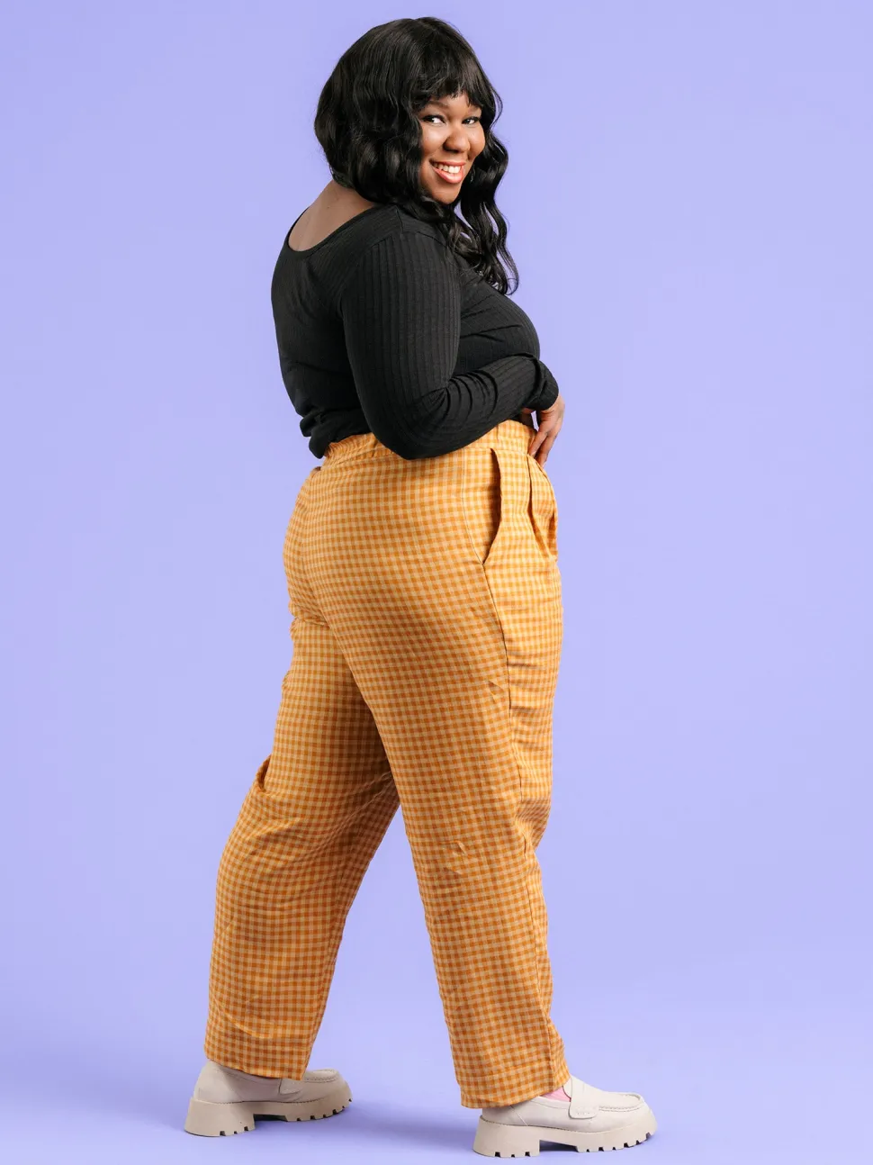 Miles Pellavahousut, Gingham Orange