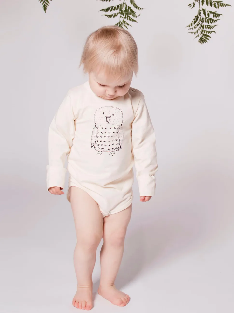 Pöllö Body, Luonnonvalkoinen