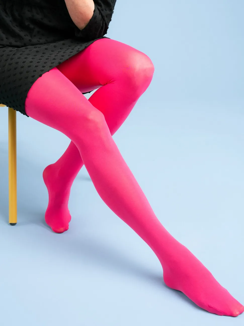 The 3D Pantyhose 50den, Pink/Black (2kpl pakkaus)